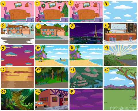 Уникальный портрет в стиле Симпсоны - 2