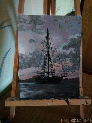 Картина акрилом Андиамо - 2