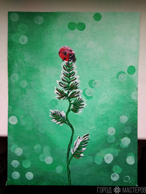 Картина акрилом Благодать