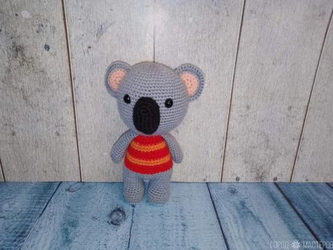 Невероятно милая вязаная коала - ручная работа! - 5