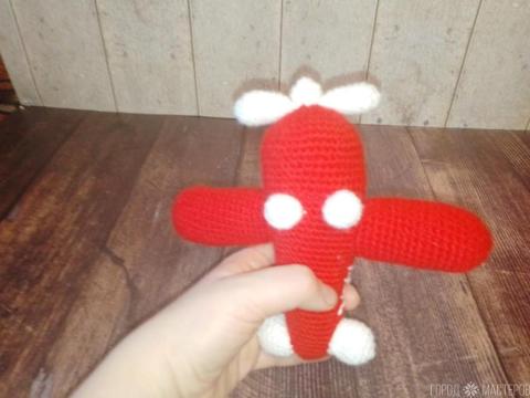 Вязаный самолетик - 5