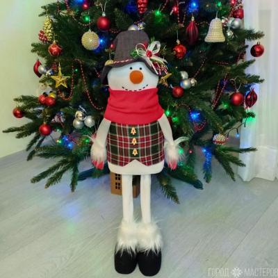 Снеговик в скандинавском стиле