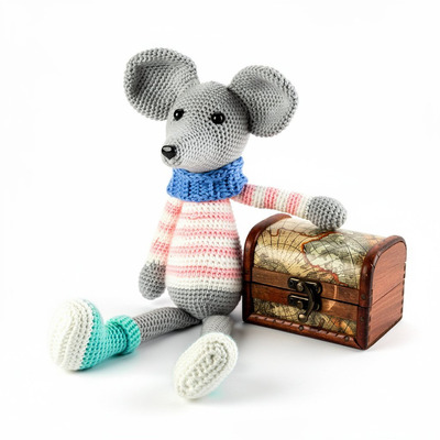 Вязаный мышонок - 2