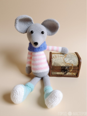 Вязаный мышонок - 3