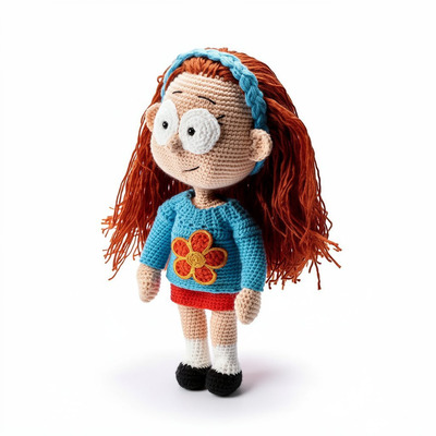 Вязаная кукла Мейбл из Гравити Фолз - 4
