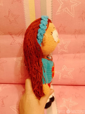 Вязаная кукла Мейбл из Гравити Фолз - 5