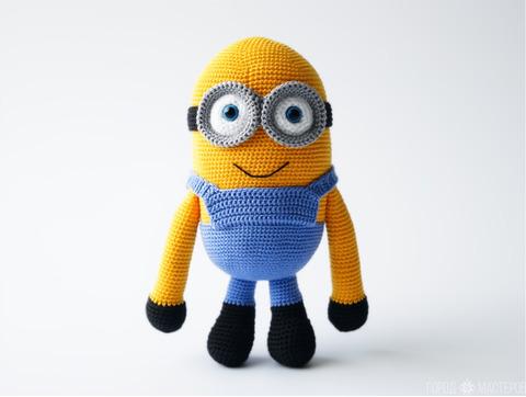 Вязаный миньон.32 см. Ручная работа - 2