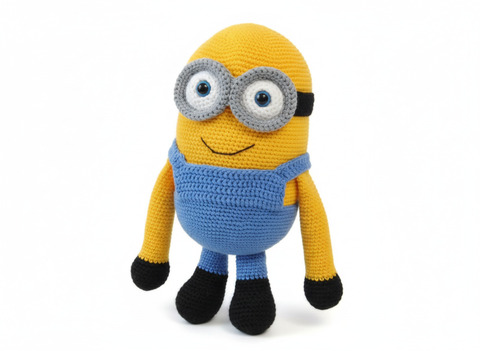 Вязаный миньон.32 см. Ручная работа - 3