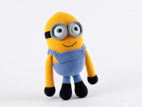 Вязаный миньон.32 см. Ручная работа - 5