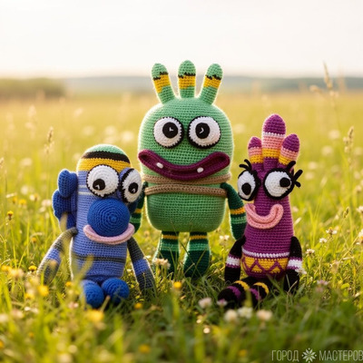 Юси,Шумадан,Джуга из мультика КУМИ-КУМИ