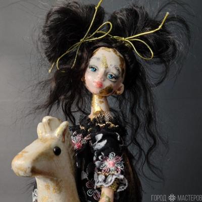 Авторская коллекционная кукла Ангел - 2