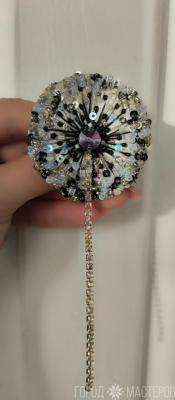 Брошь "Одуванчик" - 2