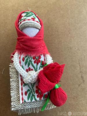 Магнит кукла мотанка