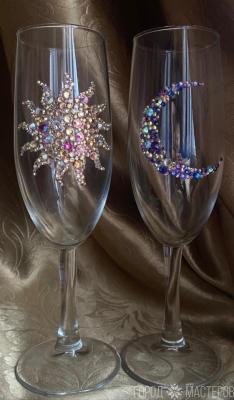 Инкрустированные бокалы