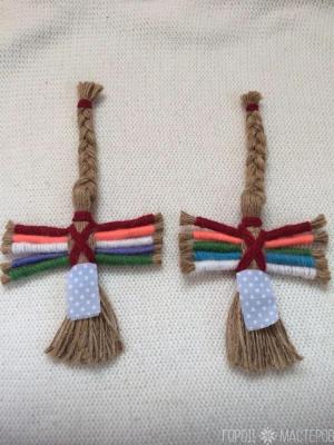 Народная обереговая кукла "Десятиручка" - 2