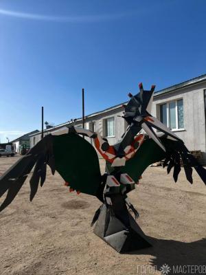 Полигональная фигура садовая "Sunwing" - 4