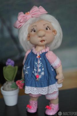 Текстильная, авторская кукла