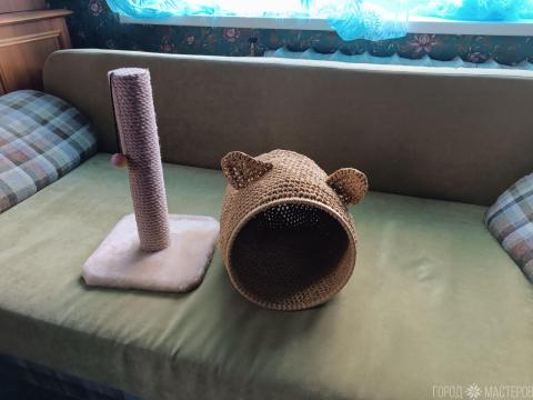 Домик и когтеточка для кота - 2