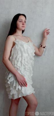 Платье из войлока. - 2