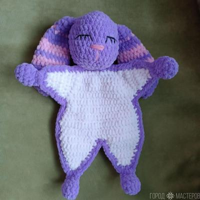 Комфортер из плюшевой пряжи