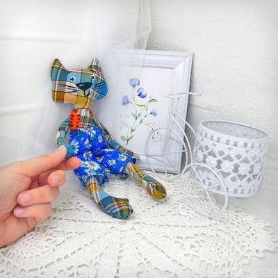 Кот-Хулиган. Текстильная игрушка - 2