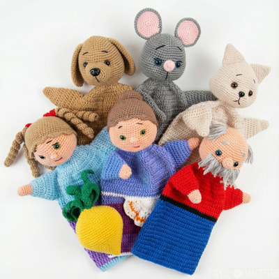 Вязаный кукольный театр "РЕПКА" - 3