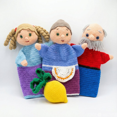 Вязаный кукольный театр "РЕПКА" - 5