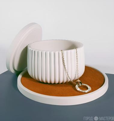 Набор декоративный шкатулка + подставка