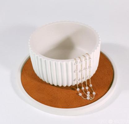 Набор декоративный шкатулка + подставка - 3