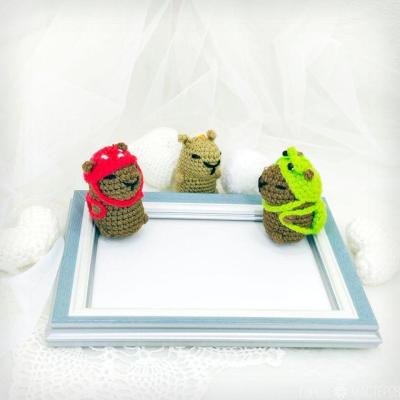 Капибара. Брелок, подвеска