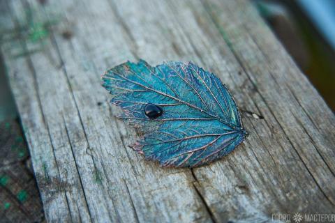 медная брошь - 2