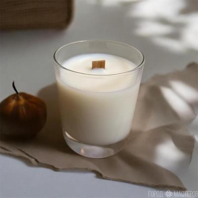 Свеча в стеклянном стакане 180 мл (горение ~ 40 часов)