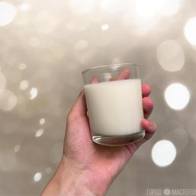 Свеча в стеклянном стакане 220 мл (горение ~ 45 часов) - 2