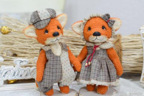 Лисенок в стиле  Тедди - 4