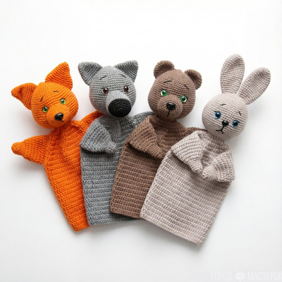 Вязаный кукольный театр ''Колобок'' - 3