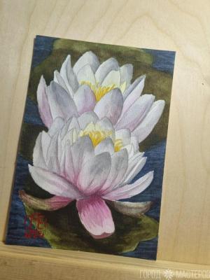 Акварельная открытка