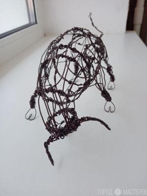 Проволочная скульптура "БЫК"