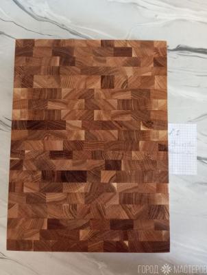 Торцевая разделочная доска из дуба - 3