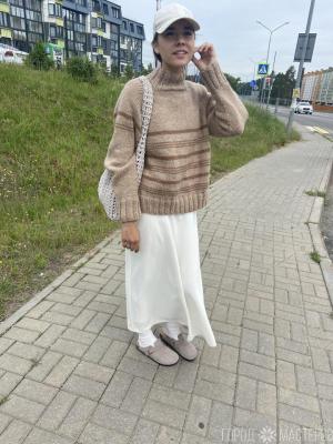 Вязаный свитер - 3