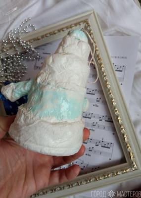 Коллекция Дедов Морозов ватное папье маше - 5