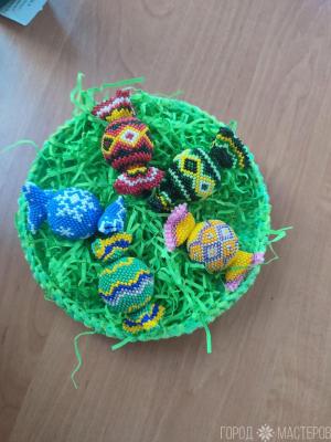 Конфеты из бисера на ёлку - 5