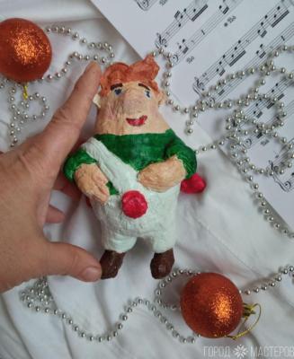 Карлсоны ватные игрушки на ёлочку и не только...