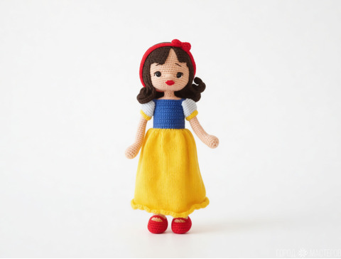 Вязаные игрушки ''Белоснежка и семь гномов'' - 2