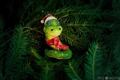Елочная игрушка из ваты - 5