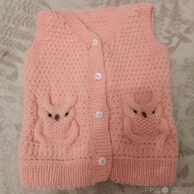 Жилетка для девочки