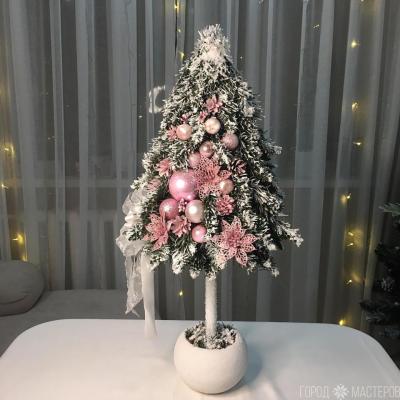 Заснеженная елочка  ручной работы