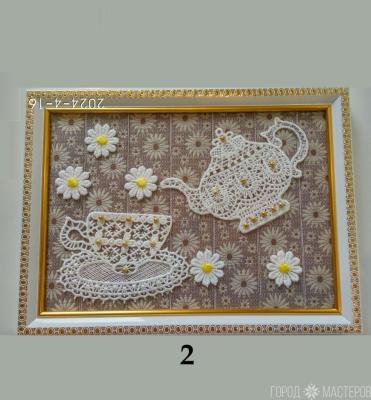 Панно "Чаепитие" 3 варианта оформления - 2