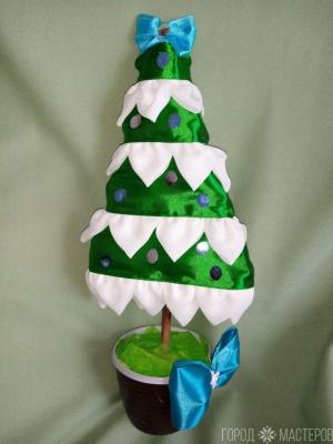 Новогодний сувенир :" Елочка- лето" ,"Елочка-осень","Елочка-весна". - 2