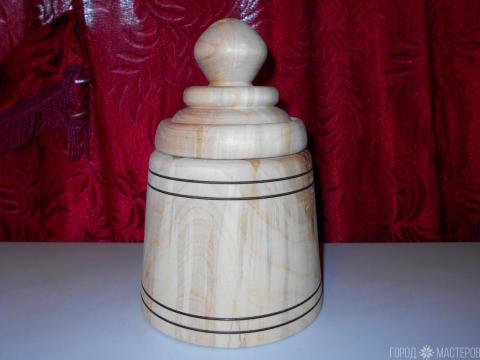 Бочонок для сыпучих продуктов, или под мёд.