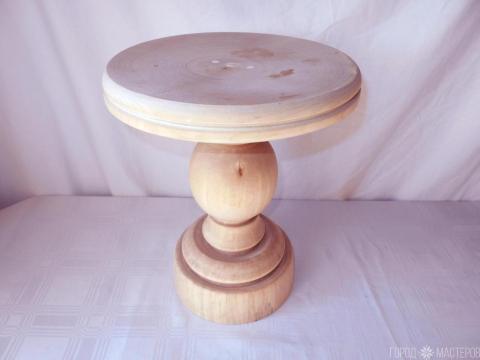 Табурет резной (берёза)